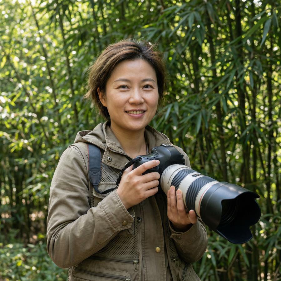 国产视频动物写真专家 林晓雯 国家地理认证摄影师